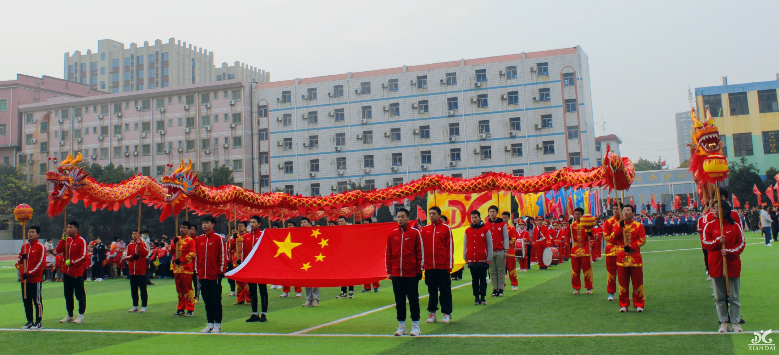 超燃15S，带你速览南昌现代外国语学校第22届运动会开幕式！